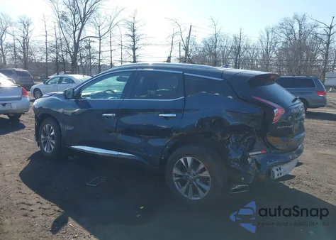 2015 Nissan Murano Sl from USA, damaged, VIN 5N1AZ2MH9FN274424